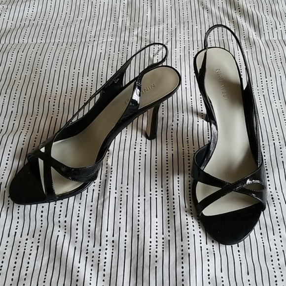 Nine West Patent Slingback Heels - Picture 2 of 3